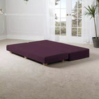 Divano letto / Letto estraibile queen-size - Microvelluto