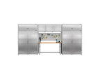 Set di armadietti extra larghi Seville Classics UltraHD 2 pezzi, 60 x 24