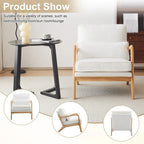 Poltrona imbottita Mid-Century Modern