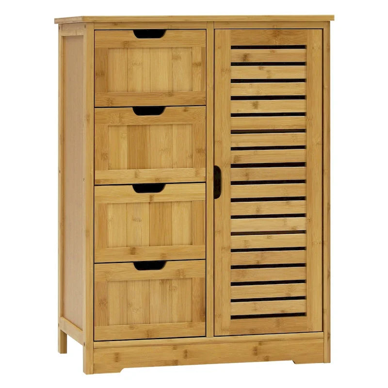 Mobile contenitore da bagno VEIKOUS con 4 cassetti