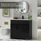 Mobile bagno 30/36/48 Wavy Line con lavabo e rubinetto