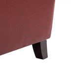 Set di 2 Poltrone Reclinabili Elisabete Moderne in Vera Pelle con Borchie Vintage per Salotto e Camera da Letto | ART OF LIVING DESIGNS