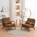 Poltrona imbottita Mid-Century Modern