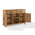 Credenza Crosley Roots finitura naturale - 52 L x 18 P x 36 H