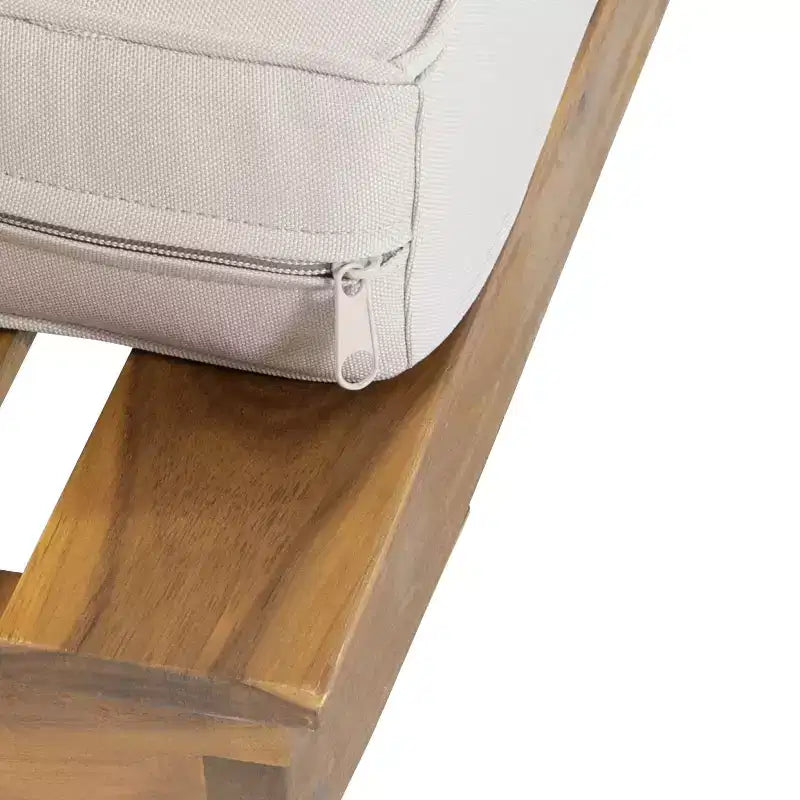 Set Divano Sezionale Esterno a L Patio da Giardino Set Lounge per il Tempo Libero con Tavolino da Caffè e Cuscino Resistente all'Acqua - ModernLuxe
