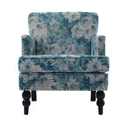 Poltrona Club Contemporanea Christopher Knight Home Harrison in Tessuto con Borchie