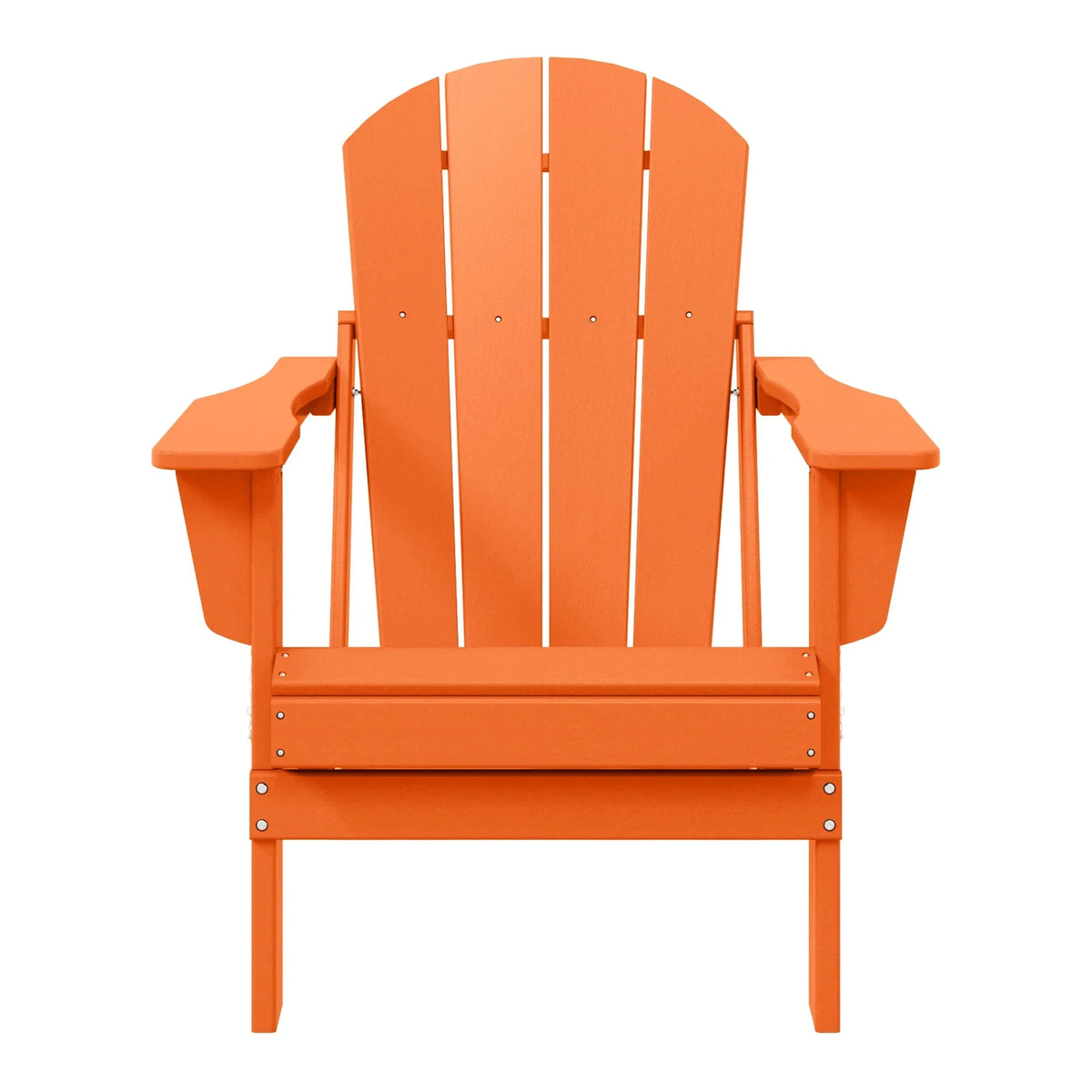 Polytrends Laguna Sedia Adirondack Pieghevole da Esterno per Patio Resistente allo Sbiadimento e alle Intemperie