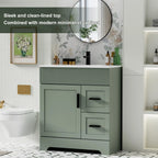 Mobile bagno 30/36/48 Wavy Line con lavabo e rubinetto