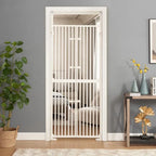 unipaws Cancelletto per Gatti Extra Alto 74 pollici con serrature per porte