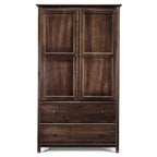 Armadio a 2 ante in legno massello - 41x72x22