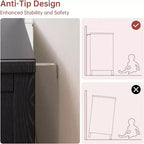 Comò a 8 cassetti per camera da letto, mobile TV vintage da 150 cm con maniglie intagliate e gambe affusolate, cassettiera in legno con grande capacità di archiviazione