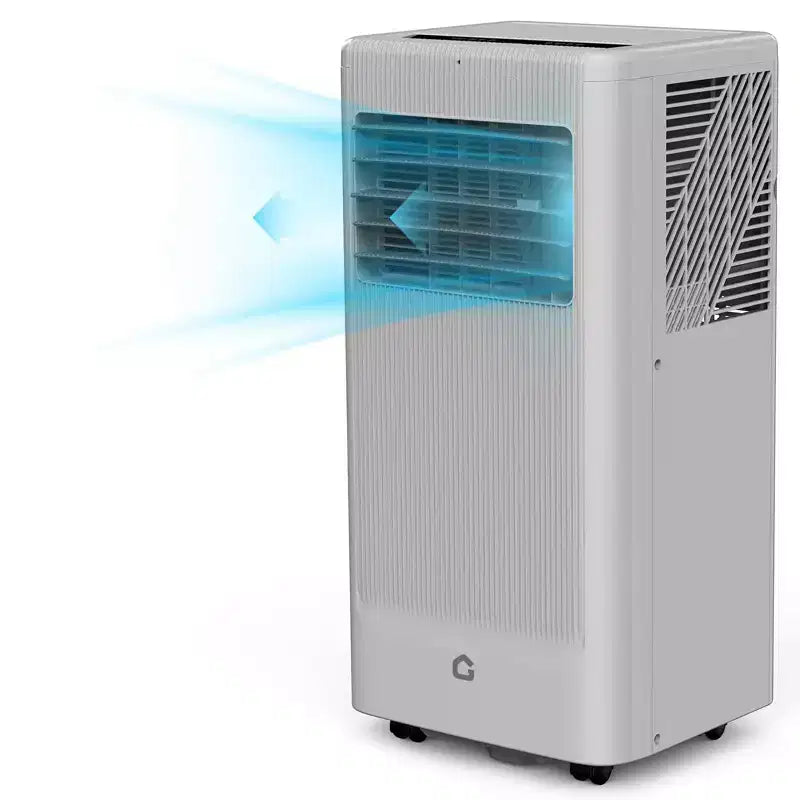 Condizionatori portatili, Flarhetoric 10000 BTU Raffreddamento/Ventilatore/Deumidificatore 3 IN 1 Unità AC portatile per stanze di 52 M², Unità per ambienti a bassa rumorosità
