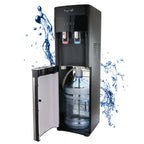 Distributore d'acqua calda e fredda con carico inferiore MegaChef - 12x13.6x41