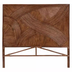 Testata Indipendente in Rattan Elettra di bali & pari King: Realizzata a Mano, Nessun Assemblaggio, Design Bohemien