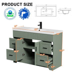 Mobile bagno 30/36/48 Wavy Line con lavabo e rubinetto
