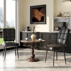 Sedie da Pranzo Moderne Set da 2/4/6/8, Sedie da Cucina Imbottite con Cuscino Spesso per Sala da Pranzo