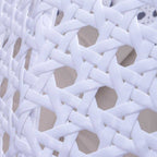 LeisureMod Sedia a Uovo Sospesa per 2 Persone con Supporto - Dondolo Pensile per Esterni/Interni in Rattan Intrecciato con Cuscini