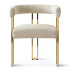 Set Tavolo da Pranzo Rotondo Espandibile a Ovale con 4 Poltroncine in Velluto, Design Moderno con Base a Piedistallo, Posti a Sedere Fino a 8 Persone-Panipeachy