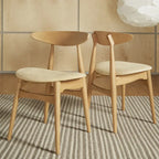 Set da pranzo affusolato in rovere danese norvegese di iNSPIRE Q Modern