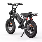 Eilleo 20 Fat Tire E-Bike Motore da 750W (920W di picco), 40 km/h, autonomia 80-110 km, batteria 48V 15.6Ah, doppia sospensione, Shimano 7 velocità