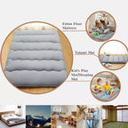 Materasso Futon Giapponese, Materassino Pieghevole da Pavimento, Tappetino Tatami per Casa, Materasso da Campeggio