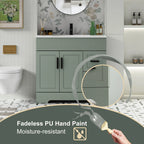 Mobile bagno 30/36/48 Wavy Line con lavabo e rubinetto
