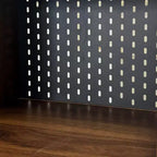 GDFStudio Sinclair Tavolo da studio pieghevole moderno in legno 36 con contenitore