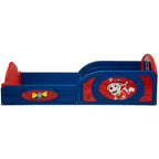 Lettino in plastica per bambini Delta Children Sleep and Play con sponde protettive incorporate - PAW Patrol